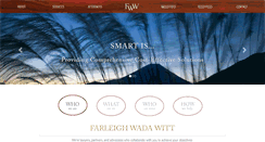 Desktop Screenshot of fwwlaw.com